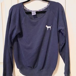 navy sweater